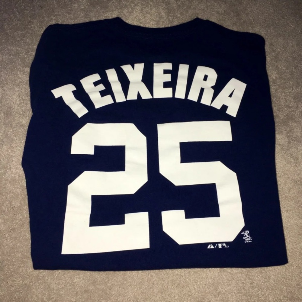 NY Yankees Teixeira Shirt